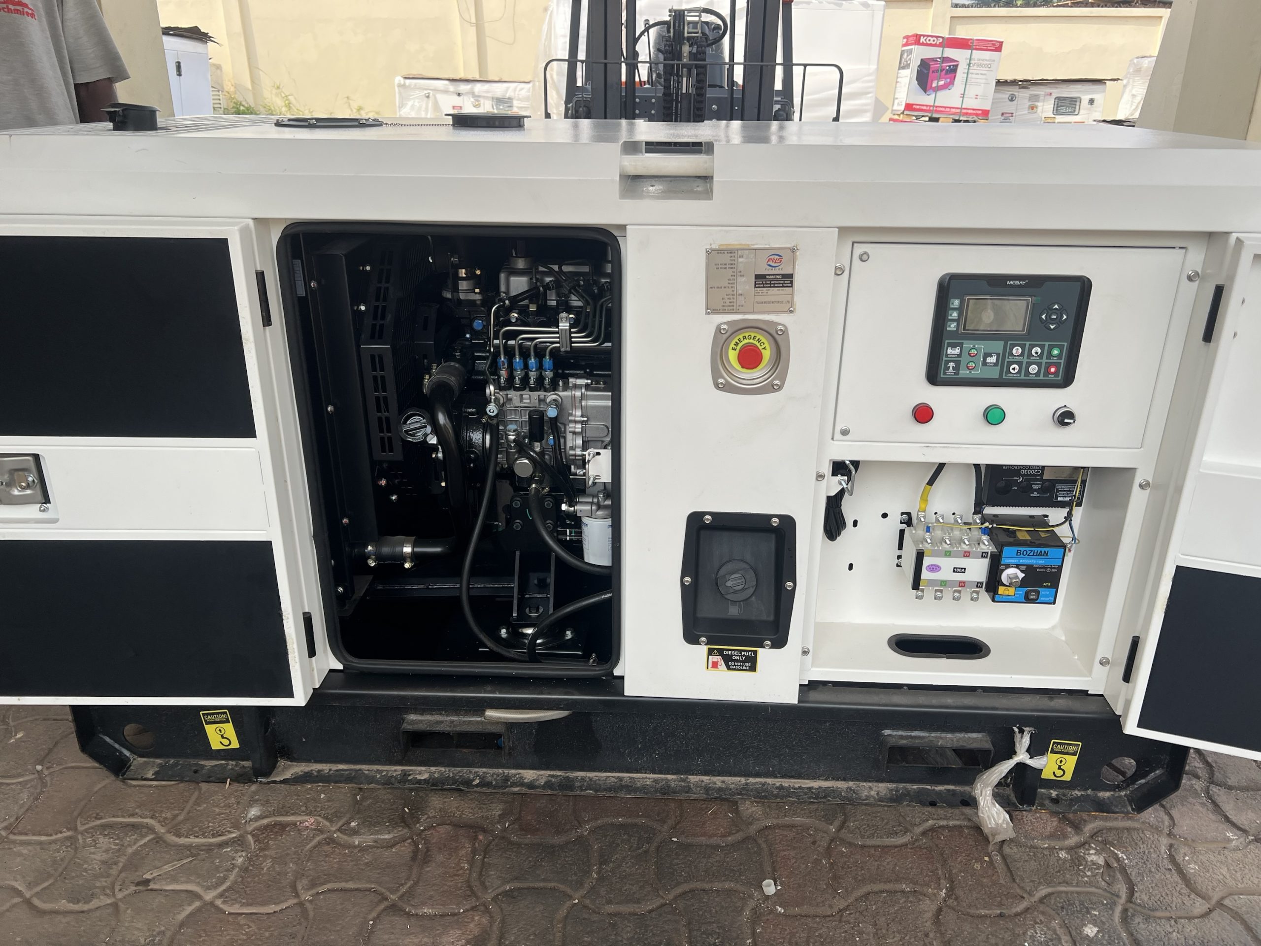 Yuchai 20/23KVA Generator plant - Image 4